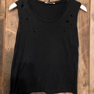 It Closet LA distressed tank